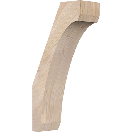 Ekena Millwork 5 1/2"W x 12"D x 24"H Legacy Smooth Knee Brace, Douglas Fir BRC06X12X24LEC00SDF